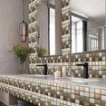 thumbnail image 4 of 3D Self Adhesive Tiles for Bathroom Kitchen Wall Tile Edges - 20 Sheet, 4 of 5