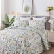 thumbnail image 2 of Homcosan Juego De Edredón Floral Tamaño Queen – Suave Colcha Bohemia De 3 Piezas De Microfibra Ligera Juego De Cama Con 2 Fundas De Almohada Para Uso En Todas Las Estaciones, 2 of 5