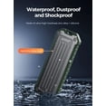 thumbnail image 2 of ORICO Portable SSD Up-to 1000MB/s External Hard Drives M.2 NVMe SATA SSD Case+ M.2 NVMe SSD Set Waterproof Shockproof, 2 of 11
