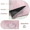 thumbnail image 6 of Area Rug for Living Room, Pink Non-Slip Indoor Large Carpet for Bedroom/Dining Room, Modern Abstract Art Ombre Striped Washable Low-Profile Rectangle Floor Mat Runner Rugs - 3 x 5 Ft, 6 of 7