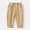Khaki, variant on Sweatpants for Girls, Cotton Casaul Jogger Pants Elastic Waist Tapered Pants with Pockets Dark Gray 7T