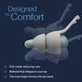 thumbnail image 3 of Tapones para dormir Alpine SleepDeep Soft, 1 par, reutilizables, 3 of 7