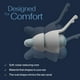 thumbnail image 3 of Tapones para dormir Alpine SleepDeep Soft, 1 par, reutilizables, 3 of 7