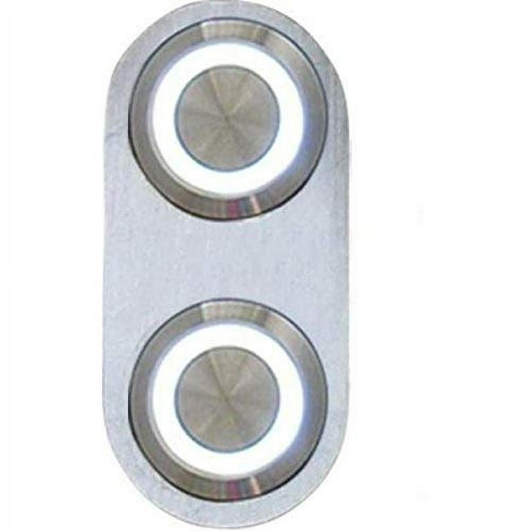 AutoLoc Daytona Billet Switch with White LED AutoLoc Daytona Billet Switch with White LED