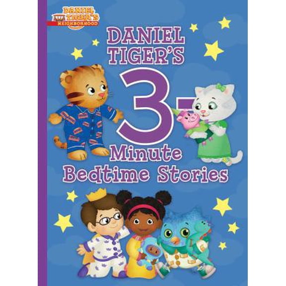 Pre-Owned Daniel Tiger's 3-Minute Bedtime Stories (Hardcover) 1534428593 9781534428591