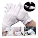 thumbnail image 2 of 10pz Guantes Blancos Algodón Para Escolta, Mesero, Chambelan, 2 of 4