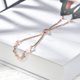thumbnail image 5 of Decoración del hogar, decoración de habitaciones, decoración de paredes, versión coreana, joyería de mano para mujer, conjunto de corazón europeo y joyería, pulsera ajustable de diamantes, accesorio e, 5 of 8