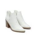 thumbnail image 5 of BURUDANI Women’s Chunky Heel Pointed-Toe Ankle Booties, 5 of 7