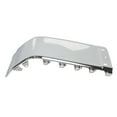 thumbnail image 3 of KAIHUIXING 1pc Bumper Face Bar End Cap Cover Extension Rear Right Passenger Side Steel Chrome Without Parking Aid Sensor Holes for Sierra 1500/2500HD/3500HD for Silverado 1500/2500HD/3500HD, 3 of 10