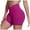 Pink, variant on vigerkar 2025 Crossover Biker Shorts for Women, No Front Seam V High Waist Yoga Workout Gym Shorts with Tummy Control Grey, XL
