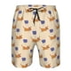 thumbnail image 3 of Fotbe Dachshund Trajes de Baño Estampados para Hombre, Shorts de Verano de Secado Rápido, Ropa de Playa, Bañadores-Large, 3 of 6