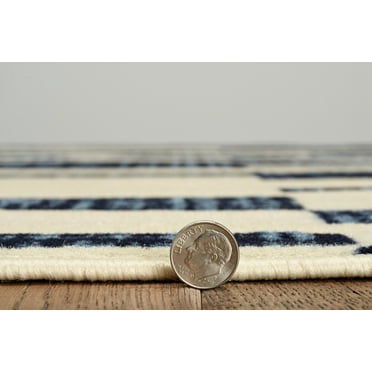 Capri Leslie Rug Bone 43 x 73 Transitional 100% Polypropylene Area Rug