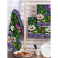 thumbnail image 2 of Spring Flowers Kitchen Dish Towels for Drying Dishes Set of 3, Boho Botanical Budding Garden Florals Waffle Weave Microfiber Hand Tea Bathroom Towels Quick Dry & Absorbent Towel 15.7x23.6, 2 of 7