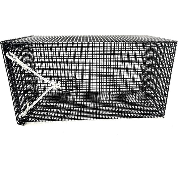 Ketcham Supply PVC Coated Wire EEL Crab Baitfish Clam Hold Car Cage