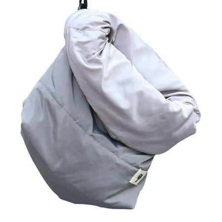 Bag Single Shoulder Bag Pet Backpack Travel Carrier Soft Warm Tote for Walking Small Dogs Hiking Trip Puppy Grey