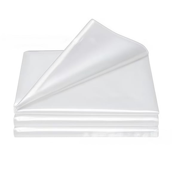 10X30 Feet Clear Plastic Plant Protector, Waterproof Frost Shield for Vegetables