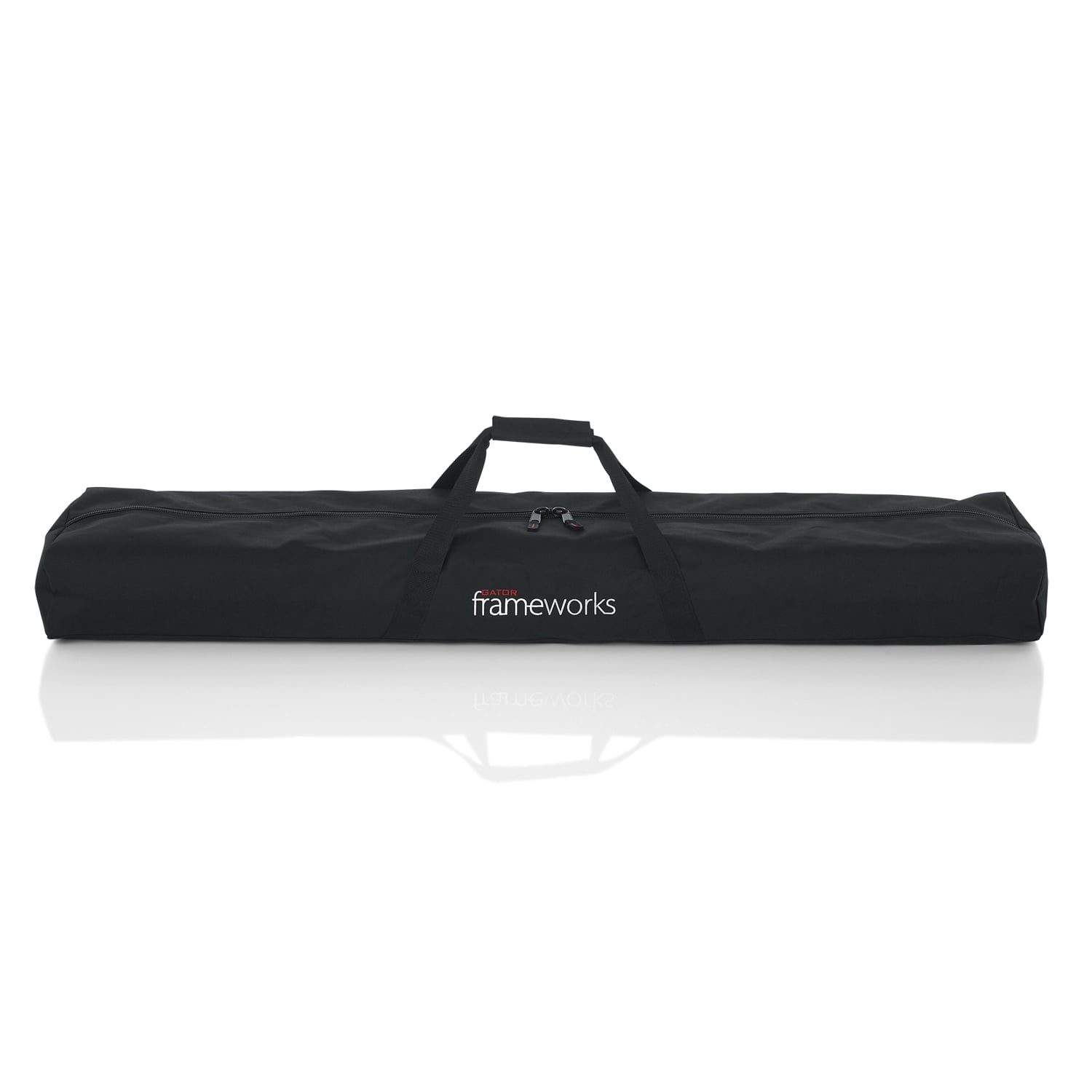 Gator Frameworks Water Resistant and Tear Resistant Microphone Stand Bag, Rugged Nylon Black