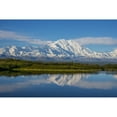 thumbnail image 2 of Scenic view of Mt. McKinley reflecting in Reflection Pond  Denali National Park  Interior Alaska  Spring Print, 2 of 2