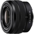thumbnail image 1 of Sony FE 28-60mm F4-5.6 Objectif Zoom Compact (Modèle International), 1 of 3