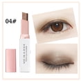 thumbnail image 2 of Ygjytge Barra De Degradado De Brillo De Ojos Cosmético En Barra De Sombra De Ojos Estéreo De Dos Colores (Marrón) Ygjytge Para estrenar, 2 of 9