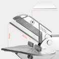 thumbnail image 4 of 45-135 Degree Angle Shear Miter Cutter Multifunctional PVC PE Plastic Pipe Scissors Hand Shear For Housework Home Decor Plumbing Tile Decoration, PVC Pipe, Quarter Circle, 4 of 9