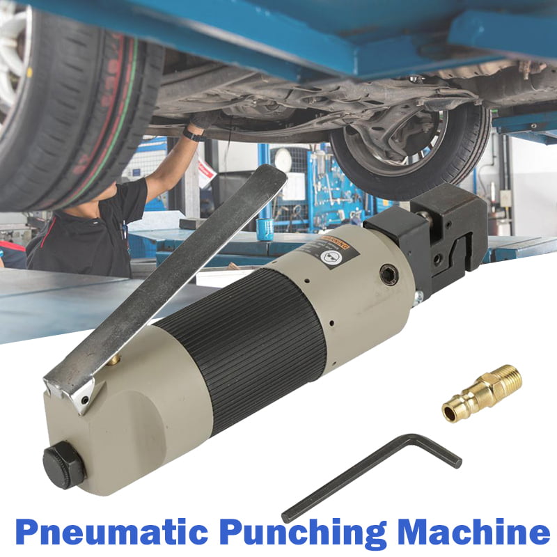 Pneumatic Air Panel Punch Flange Tool Sheet Metal 3/16" Hole Puncher Flange Tool