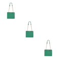 thumbnail image 4 of Justharion Sac à Main Robuste et Durable pour Toute Occasion, à la Mode et Polyvalent, Vert, Ensemble de 3, 4 of 6