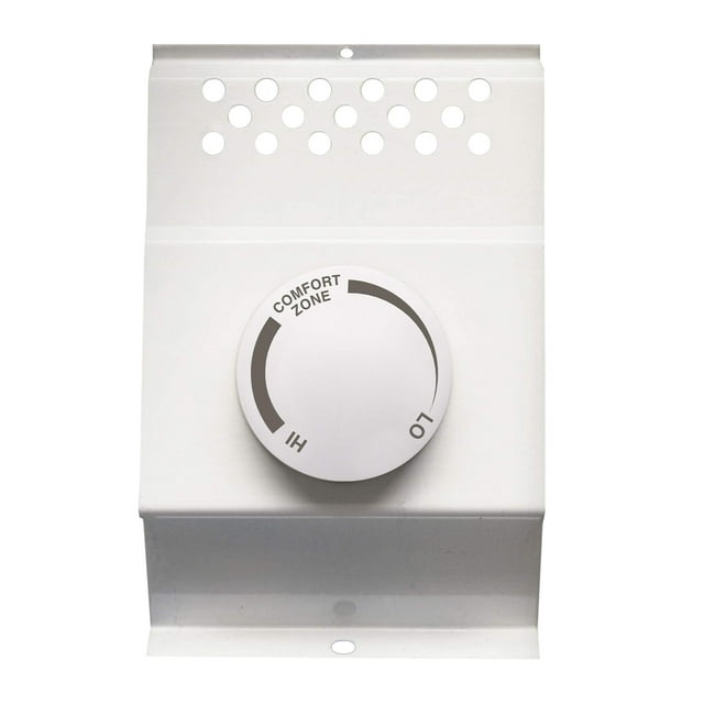 Kit de termostato unipolar Cadet BTF1W, 22 amperios, 240/208/120 V, blanco
