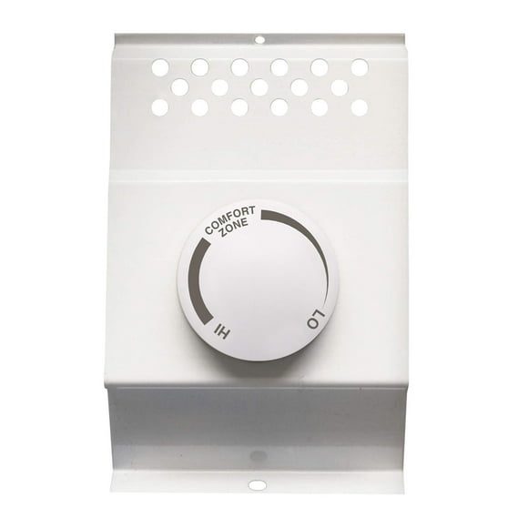 Kit de termostato unipolar Cadet BTF1W, 22 amperios, 240/208/120 V, blanco