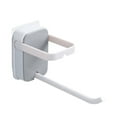 thumbnail image 2 of Hanger Wall Mounted Self Adhesive Storage Hook Foldable Plastic Clothes Rack Organizer  Blue, 2 of 10