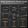 thumbnail image 3 of Juego de Destornilladores de Carraca Magnética 42 en 1 Faireach, 3 of 8