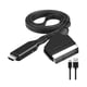 thumbnail image 3 of Scart to -Compatible Compatible Cable Converter Professional Video Audio Adapter for HD TV DVD Gam, 3 of 5