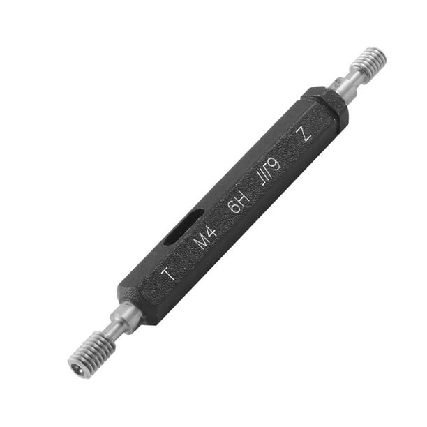Unique Bargains M4 x 0.7 6H Metric Steel Double End Hex Handle Thread