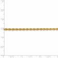 thumbnail image 4 of Leslie's 14K 3.0mm Solid Rope Chain (Weight: 5.8 Grams, Length: 7 Inches), 4 of 4