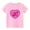Pink-C, variant on Penkiiy Toddler Kids Boys Girls Fashion Cute Round Neck Print Short Sleeve Top 9-10 Years Black