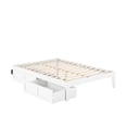 thumbnail image 4 of Colorado Full Bed with USB Turbo Charger and 2 Drawers in White, 4 of 7