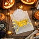thumbnail image 1 of Decoraciones de Halloween, adornos de Halloween, regalos de Halloween, cristal natural, amatista, grava, cristal blanco, decoración de escritorio, regalo de Halloween, araña de cristal único de plásti, 1 of 6
