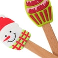 thumbnail image 5 of IDEANATEGRATE 2Pcs Cream Scraper Silicone Baking Tool Flat Edge Frosting Smoother for Household and Bakery, 5 of 8