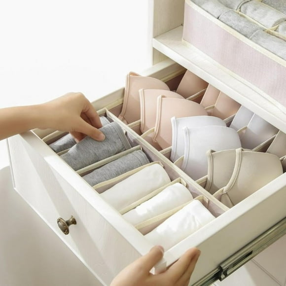 Set storage boxMulti-compartment pull-out fabric storageMulti-compartment storage (one 7-compartment storage box and one 16-compartment storage box)