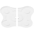 thumbnail image 2 of 38"OD x 3"ID x 13 1/4"C x 1"P Luna Architectural Grade PVC Contemporary Ceiling Medallion, Two Piece, 2 of 11