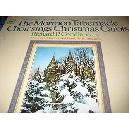Mormon Tabernacle Choir ~ Sings Christmas Carols LP (Best Carol Of The Bells Choir)