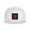 White, variant on Snapback Hat Polska-Polish Flat Brim Adjustable Baseball Cap for Men Women Trucker Hat Gray