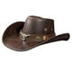 thumbnail image 5 of Sombrero de vaquero occidental, sombrero para el sol para acampar, puesta en escena, senderismo, accesorios para disfraces Café cabeza de toro, 5 of 8