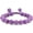 A Grade Lavendar Phosphosiderite, variant on Handmade Gemstone 10mm Red Jasper Round Beads Adjustable Braided Macrame Tassels Chakra Reiki Bracelets 7-9 inch Unisex