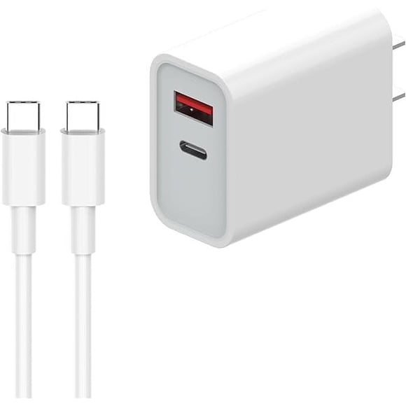 30W Pixel Charger with 6FT Fast Charging Cable for Google Pixel 9 Pro XL Fold 8a 8 Pro 7a 7 Pro 6a 6 Pro 5 4 4a 4XL 3a 3XL 2 XL, Samsung Galaxy S24 S23 S22 S21 A15 A14 A53 A54 PD USB C Wall Adapter