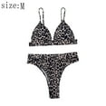 thumbnail image 2 of Traje de baño de playa de verano traje de baño de mujer traje de baño bikini de leopardo traje de baño dividido, 2 of 7
