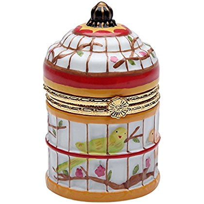 CG 96277 2.63' Birdcage Hinge Jewelry/Trinket Box