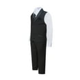 thumbnail image 2 of Boys Premium 7 Piece Formal Vest Sets – Shawl Lapel-Many Colors, 2 of 7