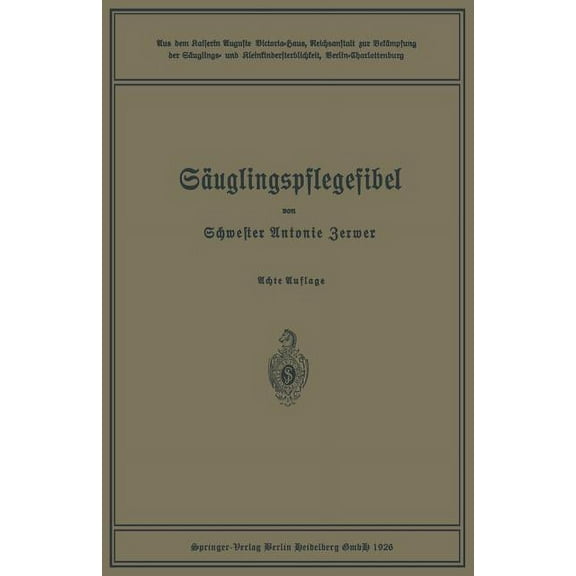 Säuglingspflegefibel, (Paperback)