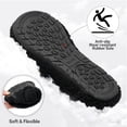 thumbnail image 5 of Ecetana Women's Fuzzy Mary Jane House Slippers with Adjustable Strap, 5 of 7